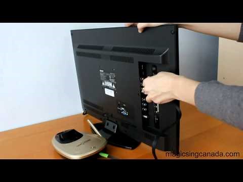 Installing Magic Sing ET19KV to a TV