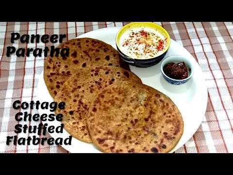 Paneer Paratha Recipe - पनीर परांठा रेसिपी - Stuffed Paratha Recipe - Punjabi Recipe