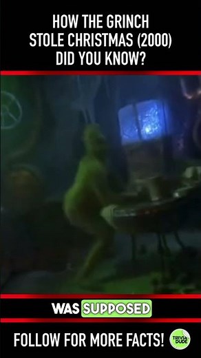 Did you know THIS about HOW THE GRINCH STOLE CHRISTMAS (2000)? Fact 1