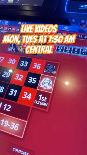 $300 LIVE Roulete Bet #roulette #casino