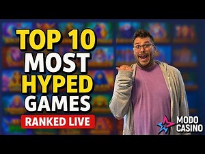 🔴 Top 10 Most Hyped Games on Modo (Ranked Live) #modoCasino #slots #jackpot