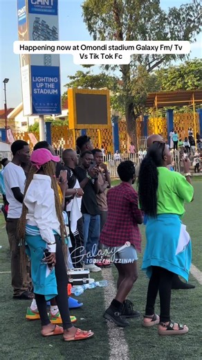 Happening now at Omondi stadium Galaxy Fm/ Tv Vs Tik Tok Fc #TikTokFcVsGalaxyFm