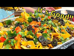 How to make Nachos at home with ground beef