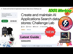 Create and maintain AI Applications Search data stores: Challenge Lab | GENAI090| #qwiklabs