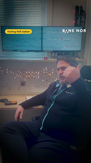 Meet Robin, traffic controller at Hell station