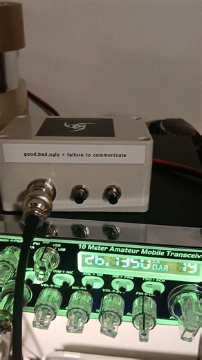 CB noise toy box the good, the bad, and the ugly + what we have here is failure to communicate 4 pin