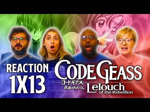Code Geass - Episode 1x13 - Shirley at Gunpoint - The Normies Group Reaction