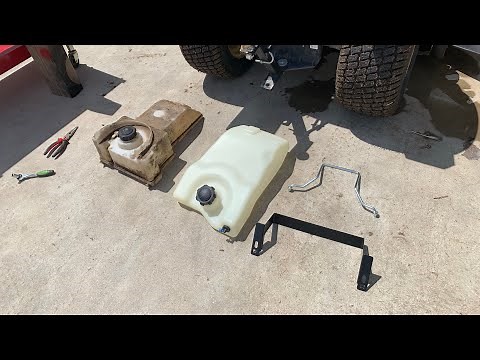 DIY Gas Tank Replacement John Deere L Series Kit
