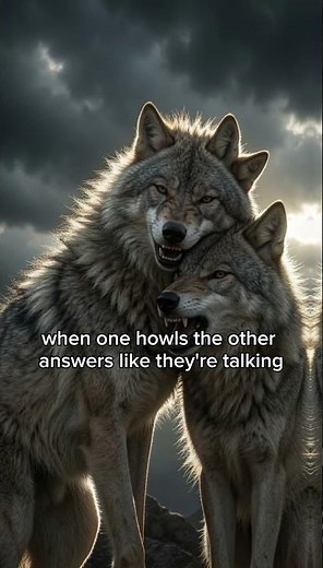 Wolves Mate for Life 🐺 | Amazing Facts About Wolf Relationships
