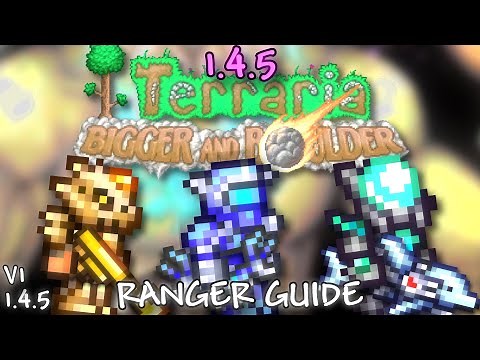 1.4.5 Terraria RANGER Class Progression Setups Guide