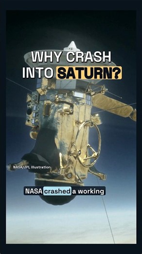 The Moon That Sent Cassini Crashing Into Saturn