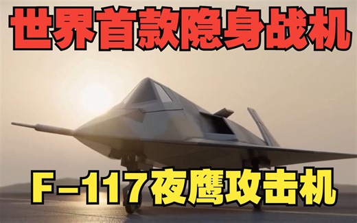 世界首款隐身战机，F-117“夜鹰”攻击机，它的性能到底有多强？