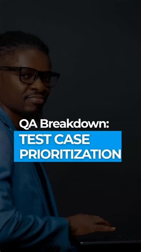Quick QA hack you should NOT ignore Test case prioritization helps you test smarter, not harder. If you’re testing everything the same way without managing time, you’re already behind. Save this. You’ll need it later. Follow for more QA tips. #softwaretesting #qualityassurance #qaengineer #testing #techskills | Qace Academy