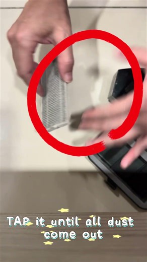 LIECTROUX L200 dust tank hepa filter cleaning tutorial. #liectroux #robot #robotvacuumcleaner