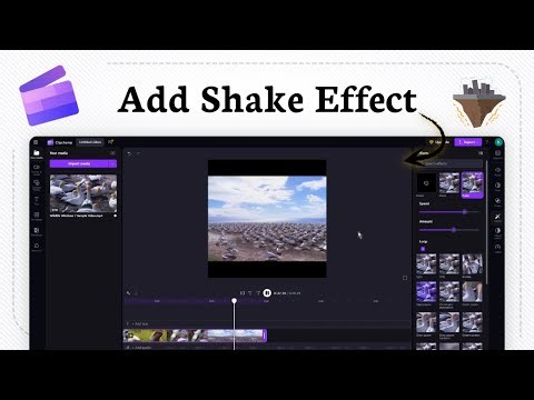 How To Get Shake Effect In Clipchamp (Motion Tips)