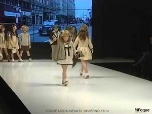 FOQUE MODA INFANTIL DESFILE FIMI INVIERNO 13-14