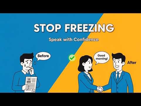 Stop Freezing in U S Job Interviews — Speak with Confidence!