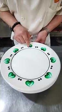 Large Circle Decoration Painting Process Learning to Paint from Scratch