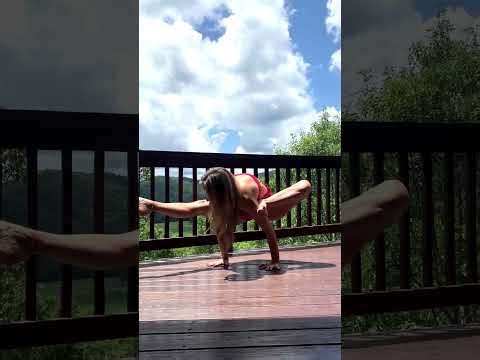 How to yoga firefly titibasana hopper pose and push ups arm balance #shorts
