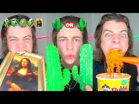 Big Bites NO REACTION with Luke Did That [1 HOUR] Spicy Food Challenge Compilation 2026✔