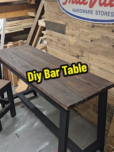 DIY Bar Table Project: Step-by-Step Guide
