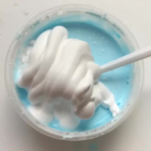 How To Make Fluffy Slime! #slime #satisfying Whats Your Favorite Color And Why?