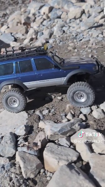 More tiny Toyota wheelin 🛞⛰️ #rccrawler #rcadventures #tinytrucks #offroadrc #rclife #rccrawling #rccar #rc #rchobby #lc80 #fms