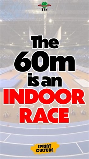 Anson Henry on Instagram: "It's a 60m... But it's not a 60m. #SprintCulture #TheTFN #ThisisTrackandField"