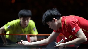 Unstoppable! 👊 Wang Chuqin 🇨🇳 smashes his way pass Lin Yun-Ju to reach #WTTSingapore quarterfinals! More action coming up 🎥 WTT app or worldtabletennis.com/livevideo #WTTCupFinals #Final16 | World Table Tennis