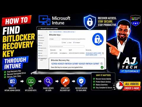 How to Find a BitLocker Recovery Key Through Intune | Step-by-Step Tutorial
