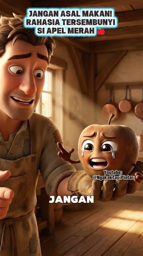 Jangan Asal Makan! Rahasia Tersembunyi Si Apel Merah #shorts