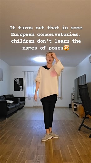 Ballet teacher Eleonora Adeeva.Vaganova method💎 on Instagram: "It turns out this happens, children are not taught the basics of classical dance.... Does your child know poses and directions? That's our ballet ABC!"