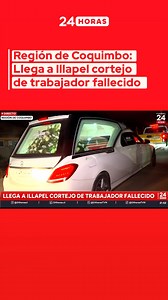 629K views · 9.6K reactions | ⭕ #AHORA24H | Región de Coquimbo: Llega a Illapel cortejo de trabajador fallecido  Más detalles en 24horas.cl | 24horas.cl | Facebook