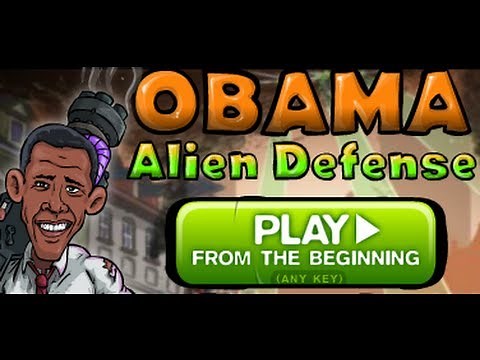 Obama Alien Defense - Miniclip Gameplay by Magicolo