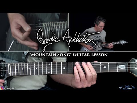 Jane's Addiction - Mountain Song Guitar Lesson