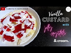 The Most Beautiful Custard Dessert || Simple, Easy-to-Follow