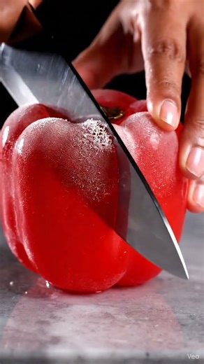 ASMR Frozen Fruit Cutting | ICY CRUNCH & Brittle SHARDS (Pure No Talking ASMR) #asmr #asmrfruit #ai