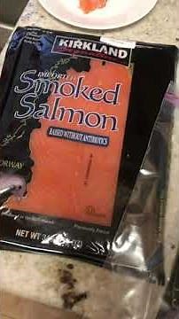 Kirkland Smoked Salmon (COSTCO) Review- imported Netherlands