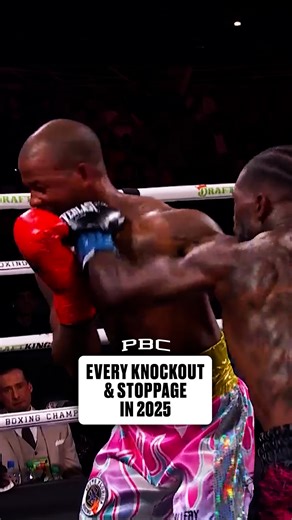 2025 was another KNOCKOUT year for boxing, so before the final bell rings, let's take a look back at EVERY PBC KO and stoppage from the year. 💥🥊 #PBC2025 | Premier Boxing Champions