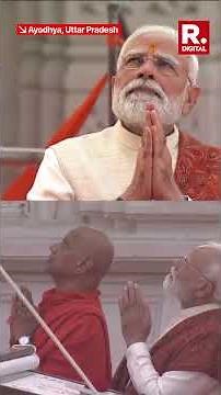 Historic Dhwajarohan at Ram Janmbhoomi Mandir