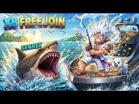 X8 FREE JOIN | FISH IT | LIVE ROBLOX INDONESIA #fishitroblox #robloxfishit #fishit #roblox