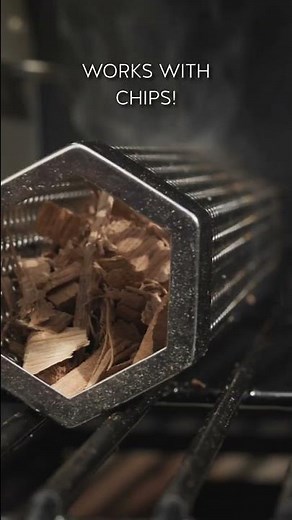 Use a smoker tube with pellets or chips!