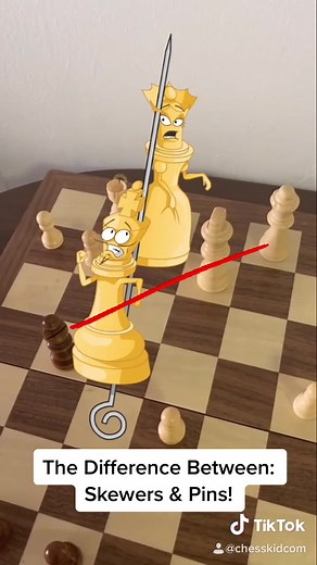 Chess Tips: Understanding the Difference Between Skewer and Pin