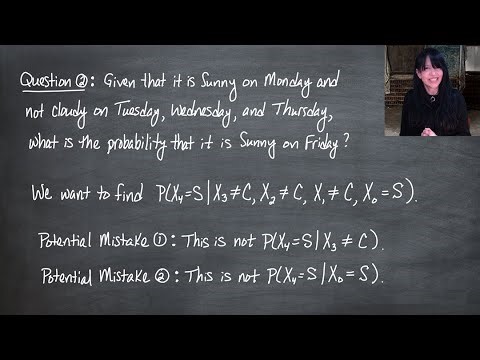 Markov Processes (2025): Absorbing States (Lecture 3)