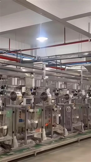 Packaging machine assembly line production equipment. #machine#factoryproducts#automation