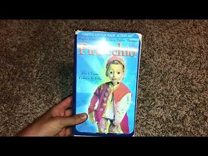 The Adventures Of Pinocchio 1996 VHS (2 Copies)