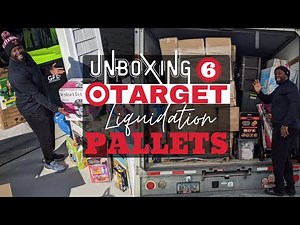 Unboxing 6 Target General Merchandise Mystery Liquidation Pallets from Quicklotz to Sell for Profit