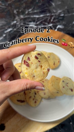 Cranberry Cookies 🫐🍪 #cravings #recipe #cookies ‪@Therollingwhiskbykavita‬