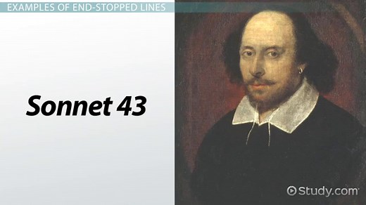 End-Stopped Line in Poetry | Meaning & Examples