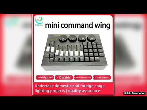 New Mini Command Wing Lighting Controller MA2 Version Software Stage Party On PC DMX Console Dj